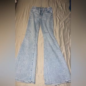 Abercrombie Ultra high rise flare jeans